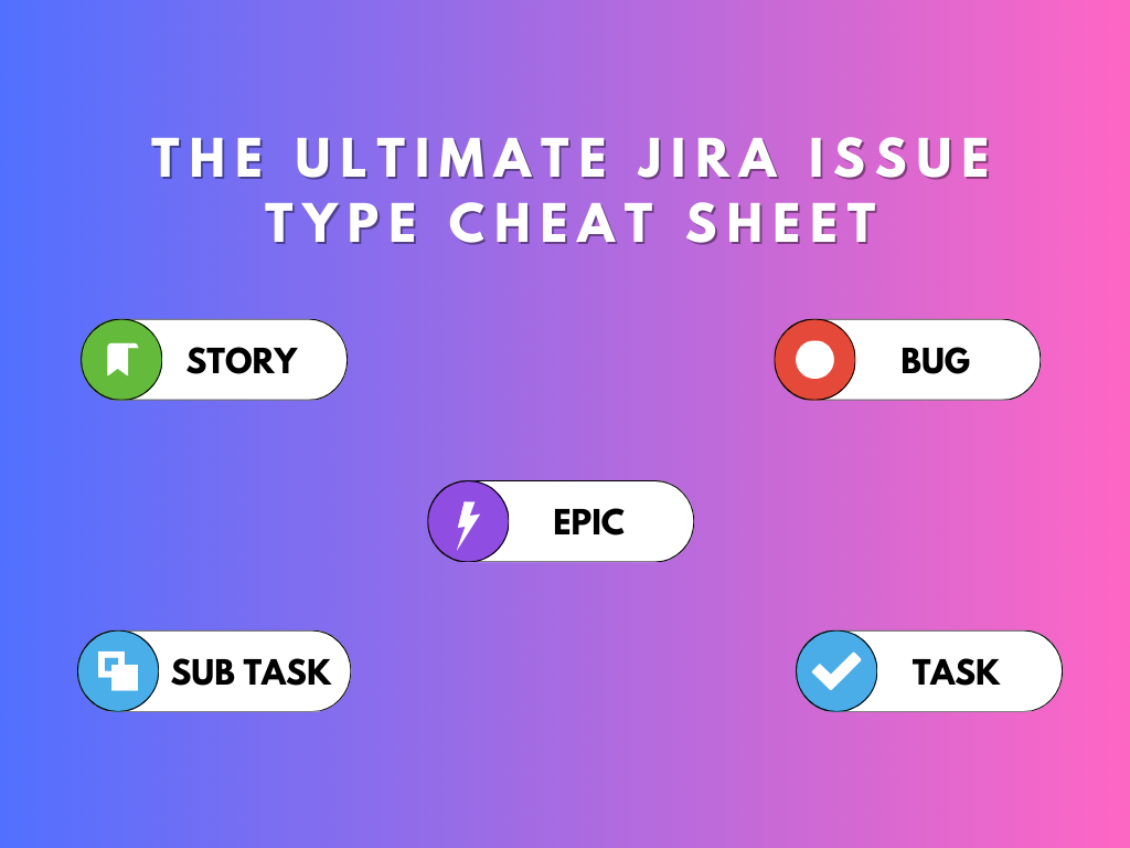 The Ultimate Jira Issue Type Cheat Sheet: Everything You Need to Know